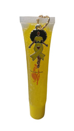 African American Yellow Ribbon Dress