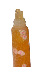 African American Orange Ribbon Dress