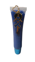 African American Blue Ribbon Dress