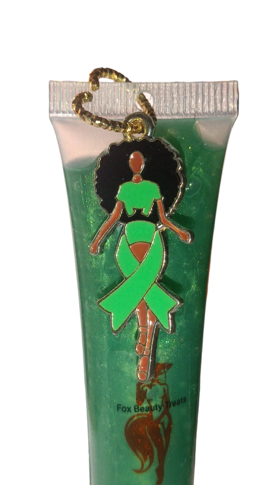 African American Green Ribbon Dress