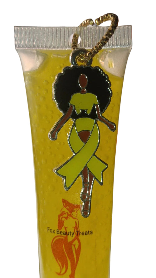 African American Yellow Ribbon Dress