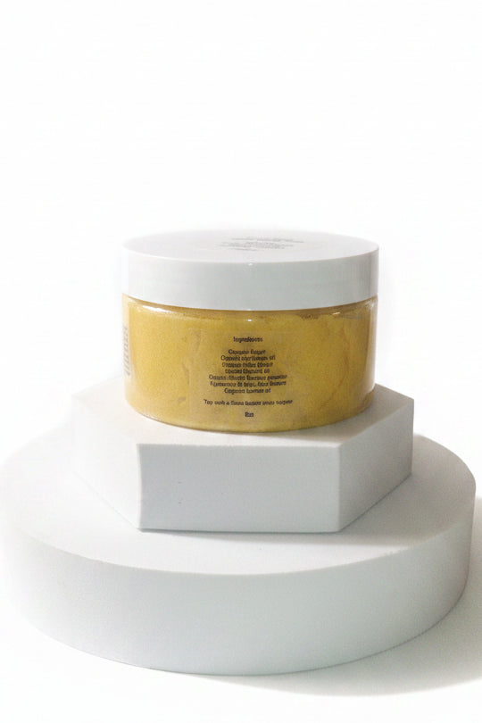 Lemon Tumeric Shea Butter Sugar Body Scrub